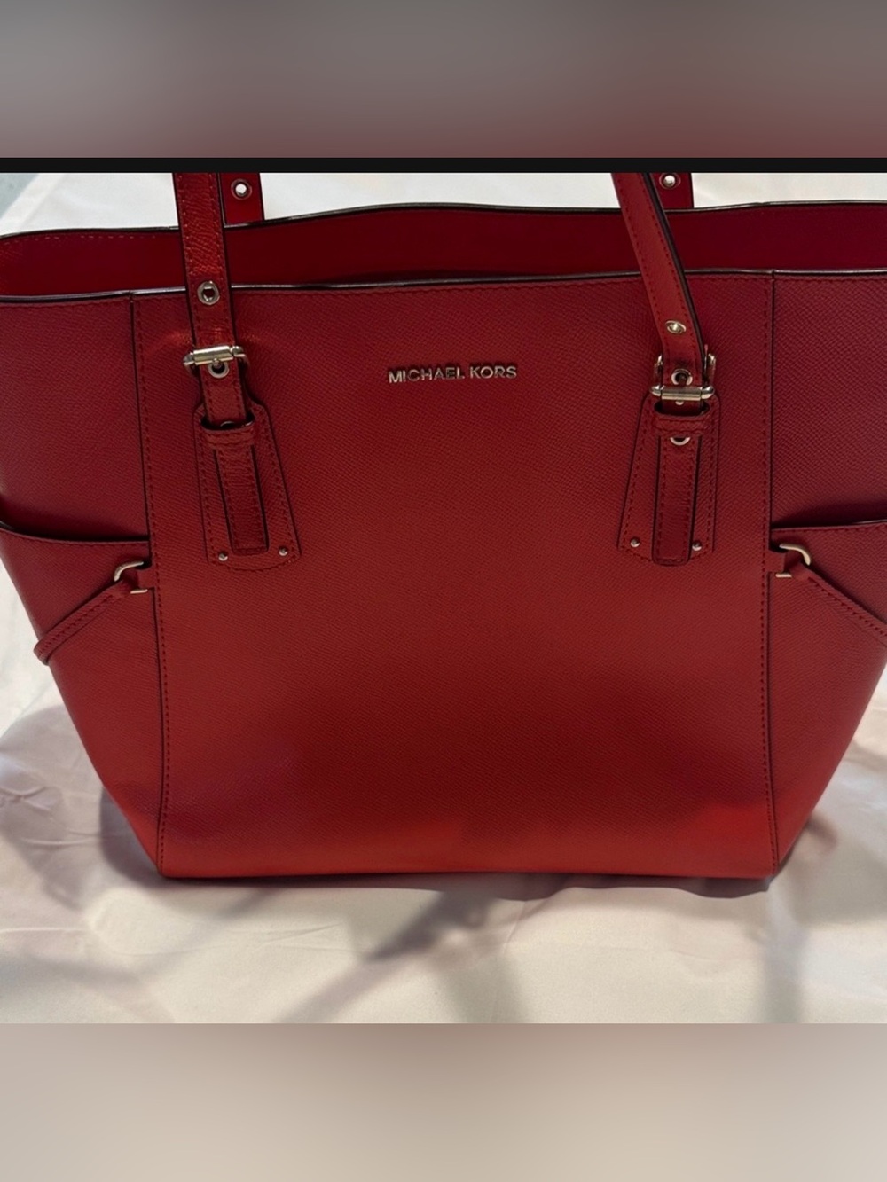 Michael Kors Scarlet Red Tote